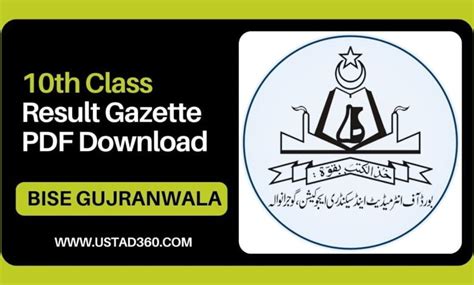 gujranwala board result 2022 10th class|BISE Gujranwala Matric 10th Class Result 2022 SSC .